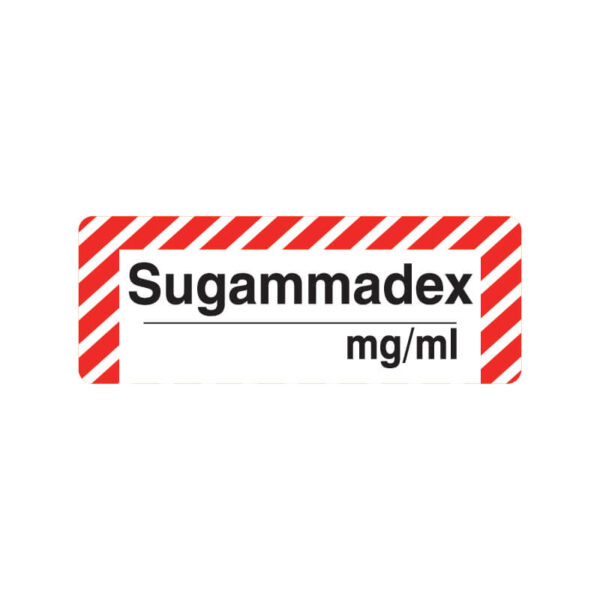 Triarc-Medical-Labels-Anaesthesia-M0626-Sugammadex