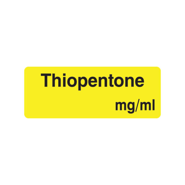 Triarc-Medical-Labels-Anaesthesia-R01-Thiopentone