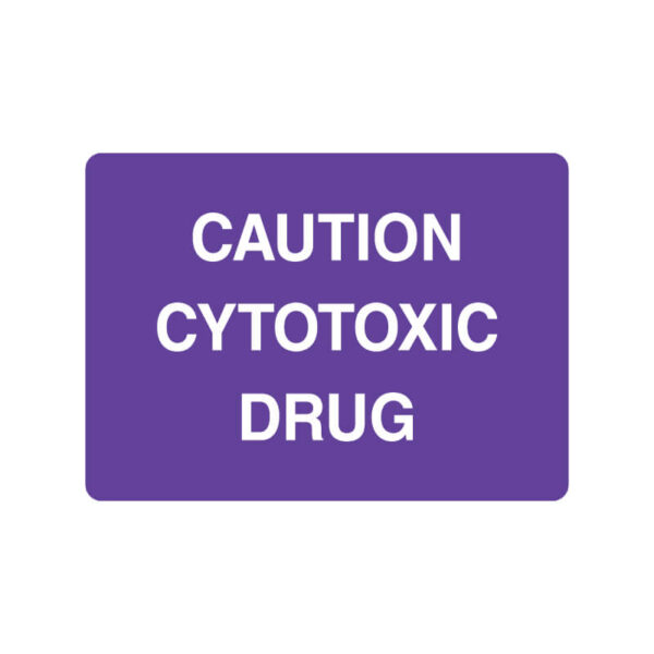 JG0045 - Caution Cytotoxic Drug