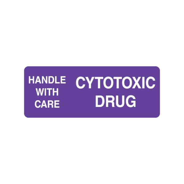 JG0168 - Handle With Care Cytotoxic Drug