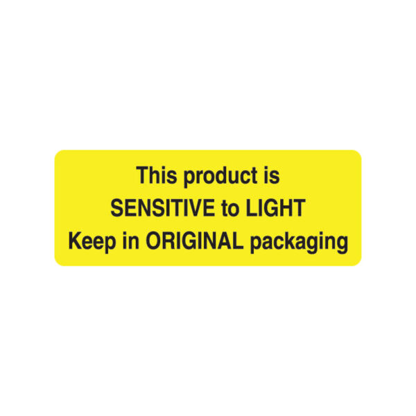 JG0390 - This Product Is Sensitive To Light